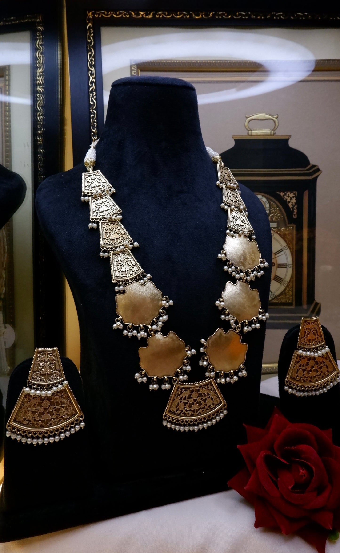 MARWAR THEWA NECKSET
