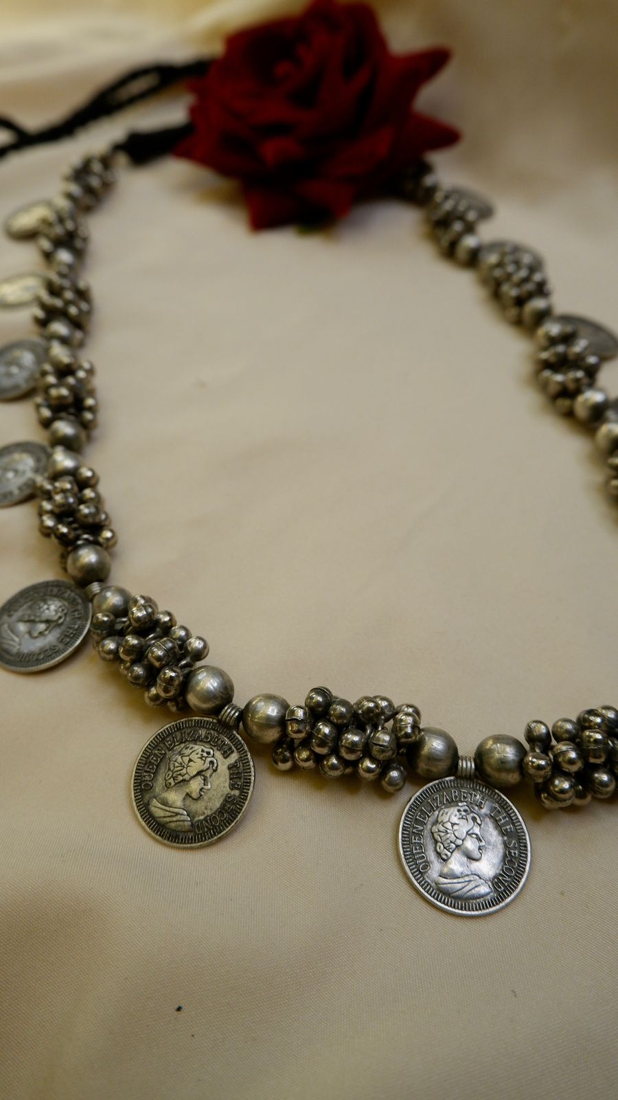 Elizabeth Coin Neckpiece