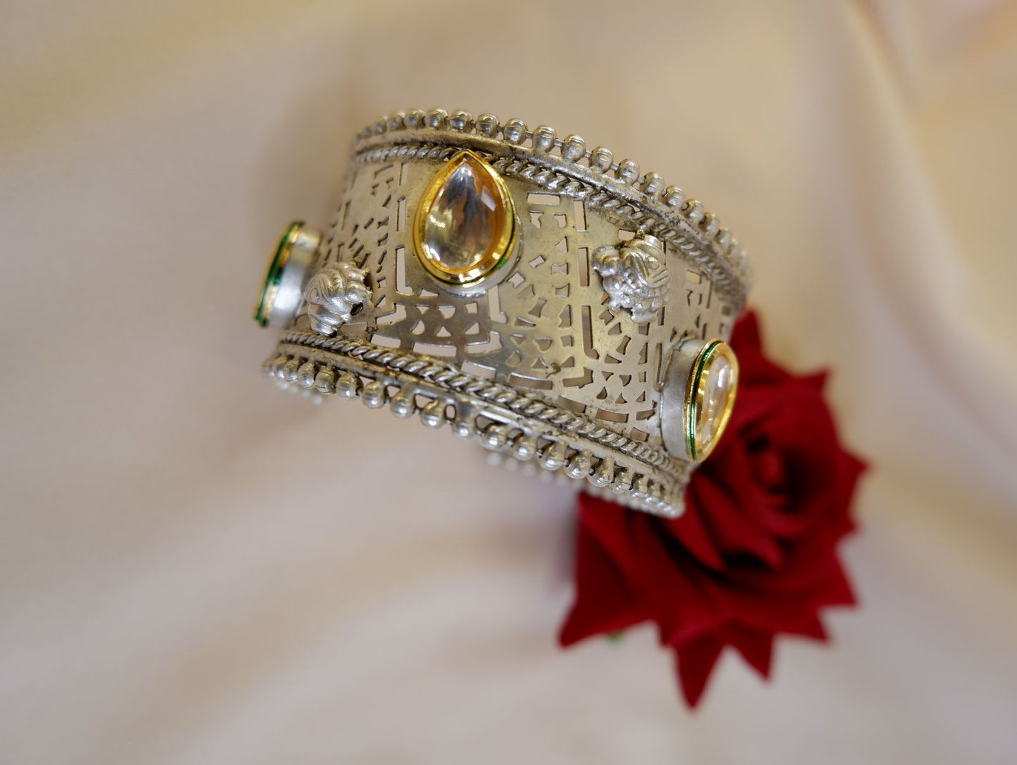 Embossed Tribal Cuff