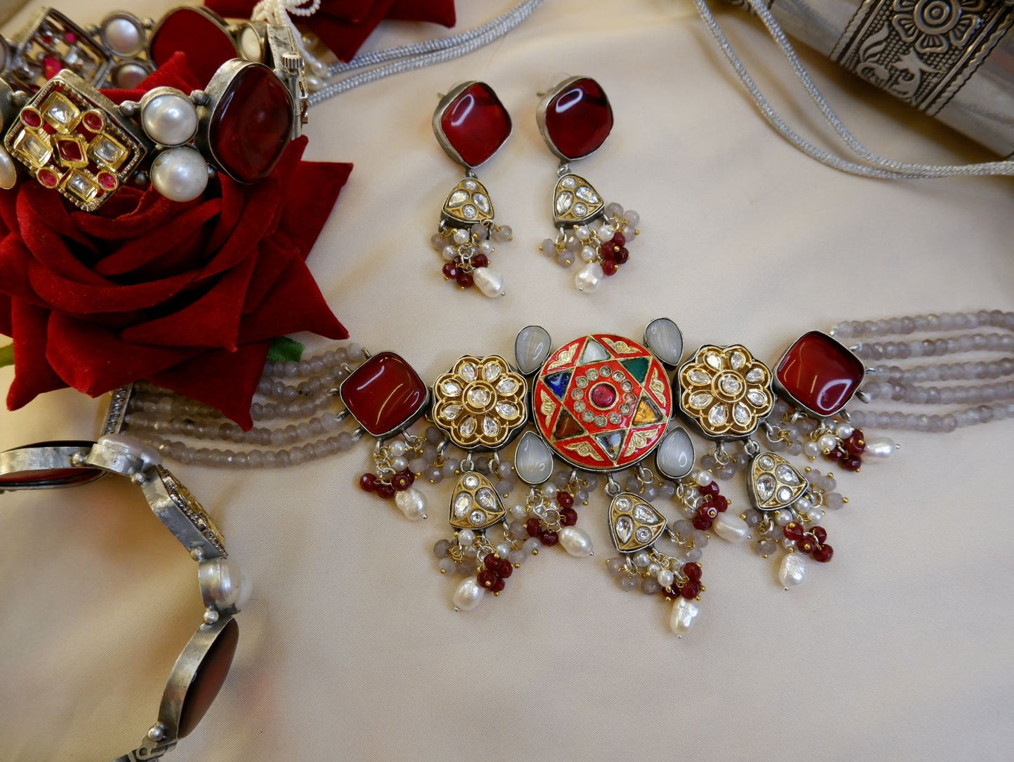 Rudhrani Choker Set