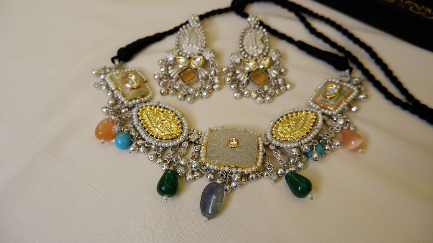 Tribal Dual Tone Neckpiece 2