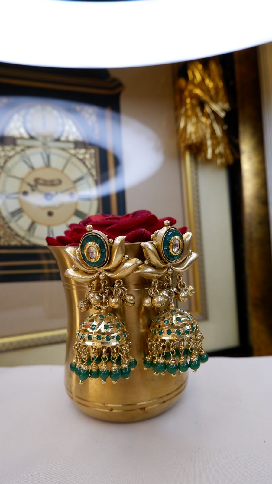 Lotus Earrings