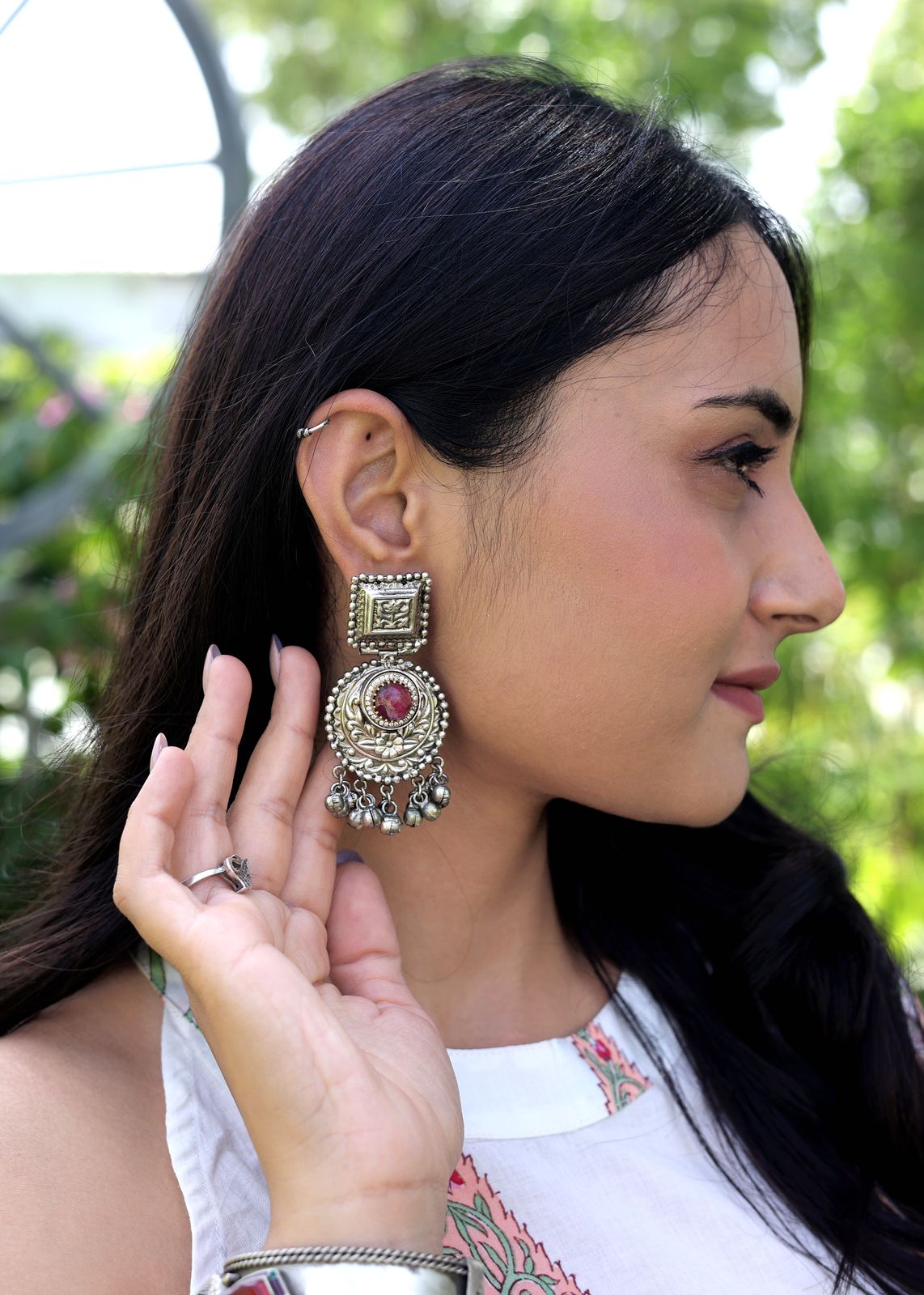 Orchid Earrings