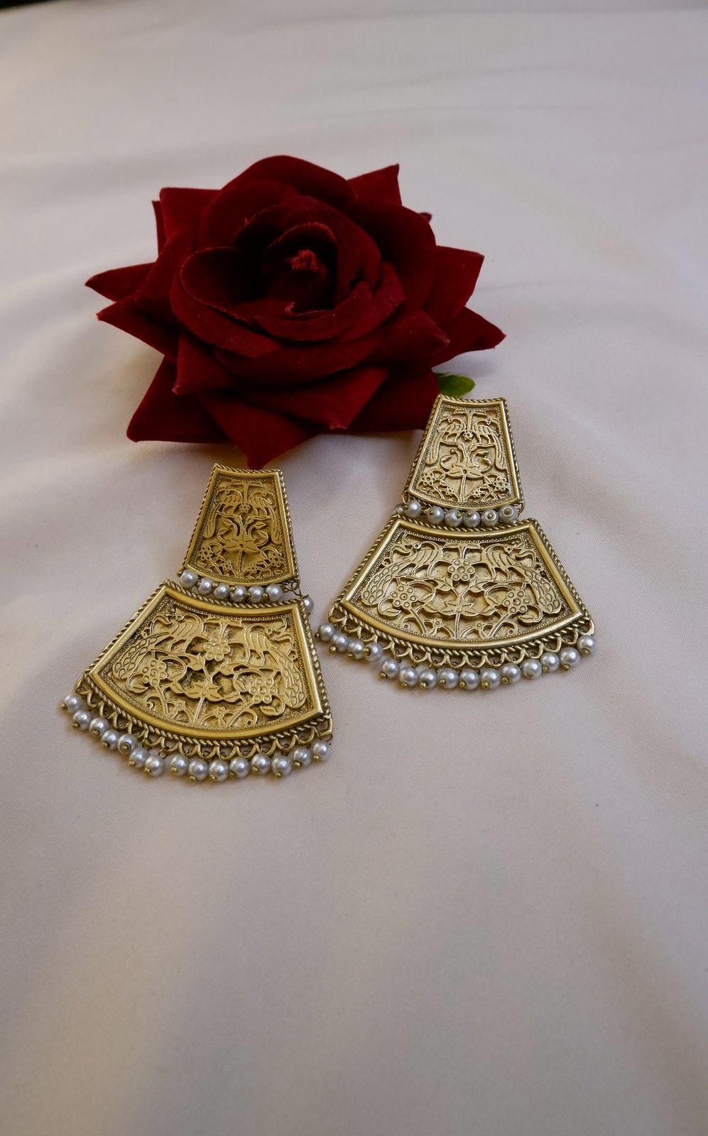 Marwar Thewa Earrings - Main Image
