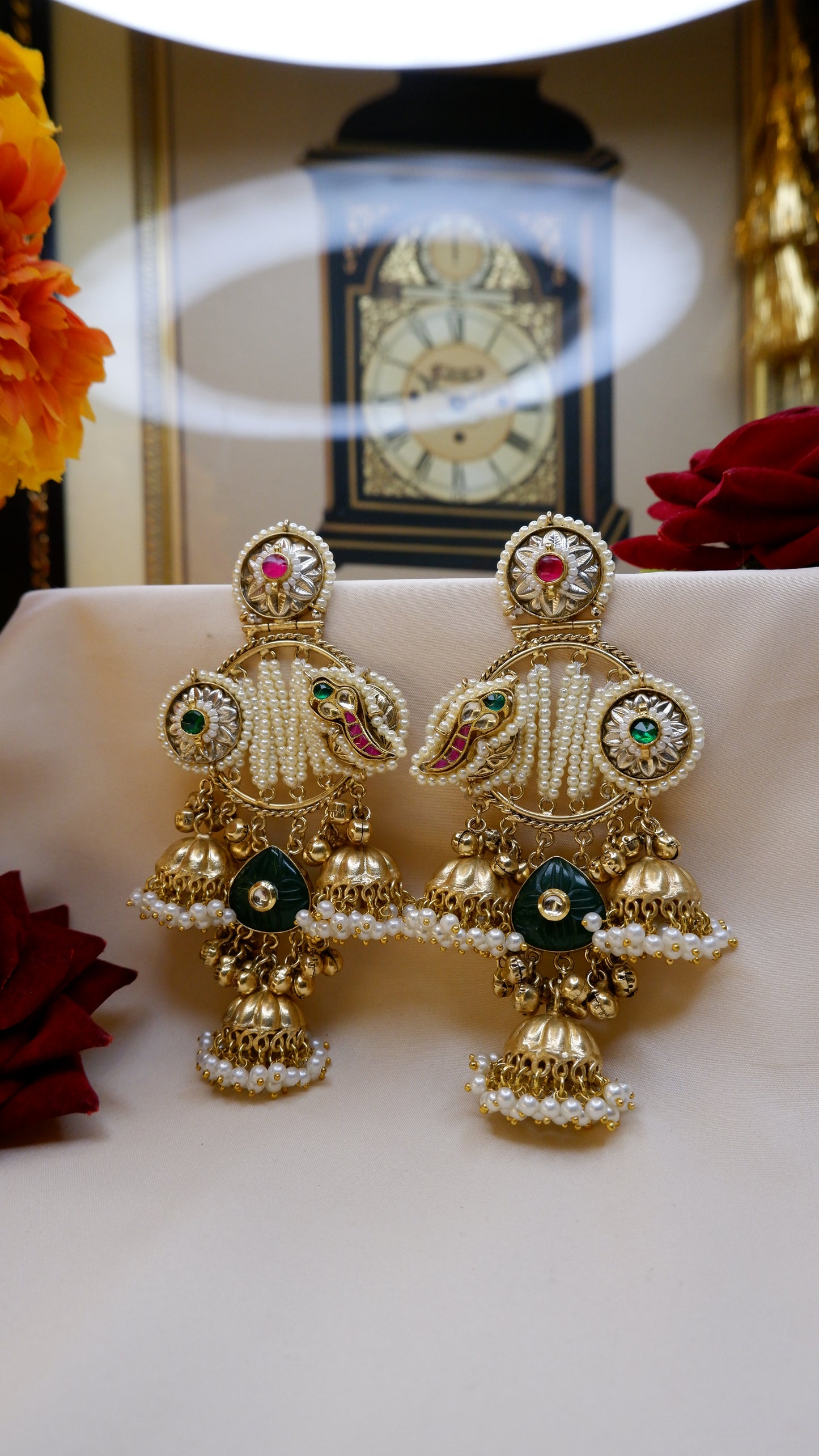 Laavanya Pearl Earrings