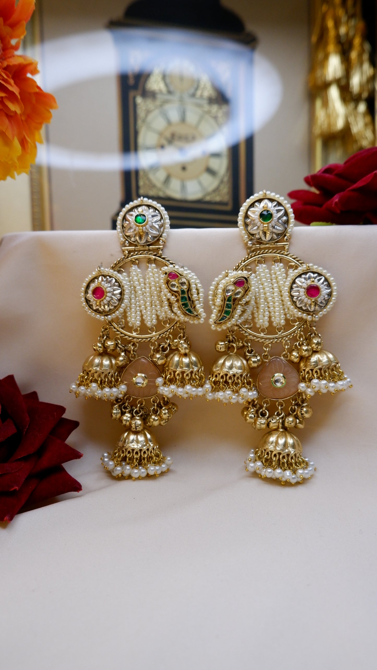 Laavanya Pearl Earrings