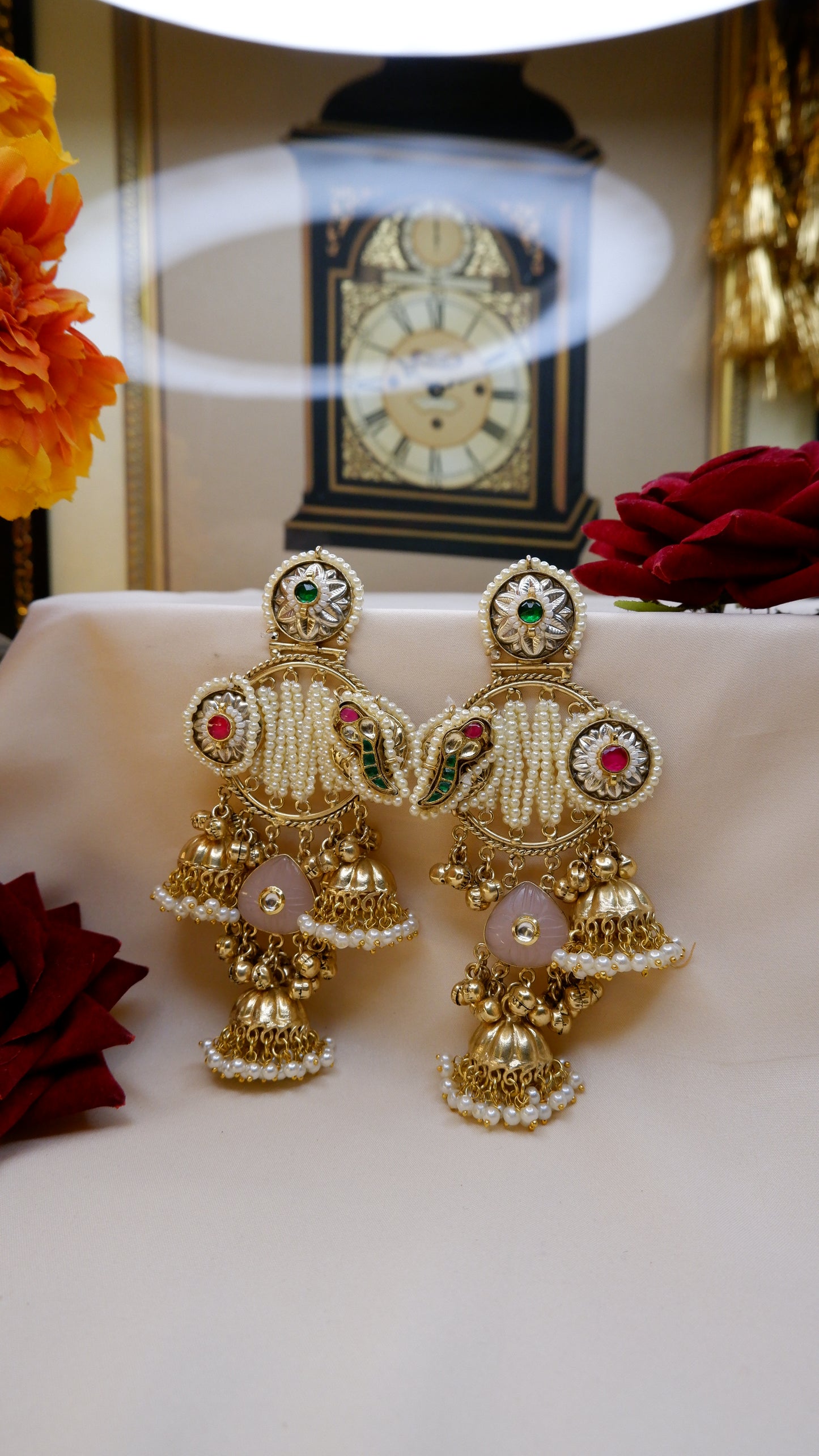 Laavanya Pearl Earrings