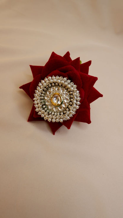 Mogra Kundan Ring