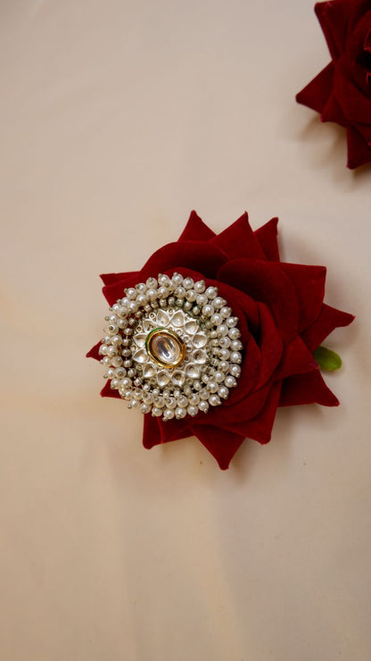 Mogra Kundan Ring