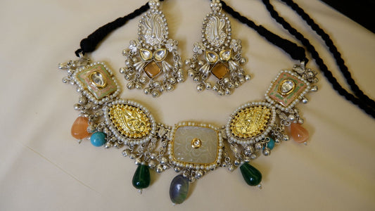 Tribal Dual Tone Neckpiece 2